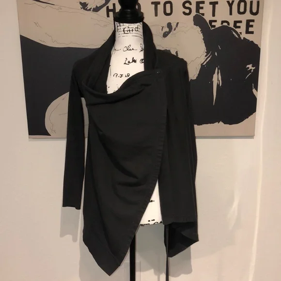 All saints drape sweater cardigan - Picture 2 of 6